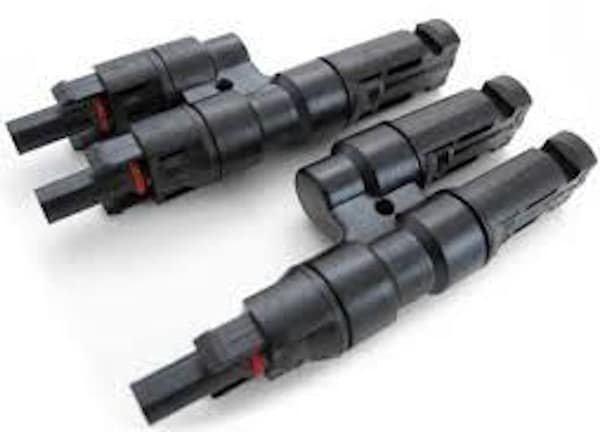 Solar splitter pair MC4-Y, 1x M-2F / 1xF-2M
