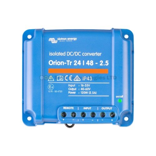 Orion-Tr 24/48-2,5A (120W) Isolated DC-DC converter