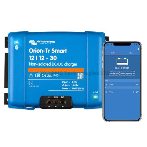 Orion-Tr Smart 12/12-30A Non-isolated DC-DC ch.