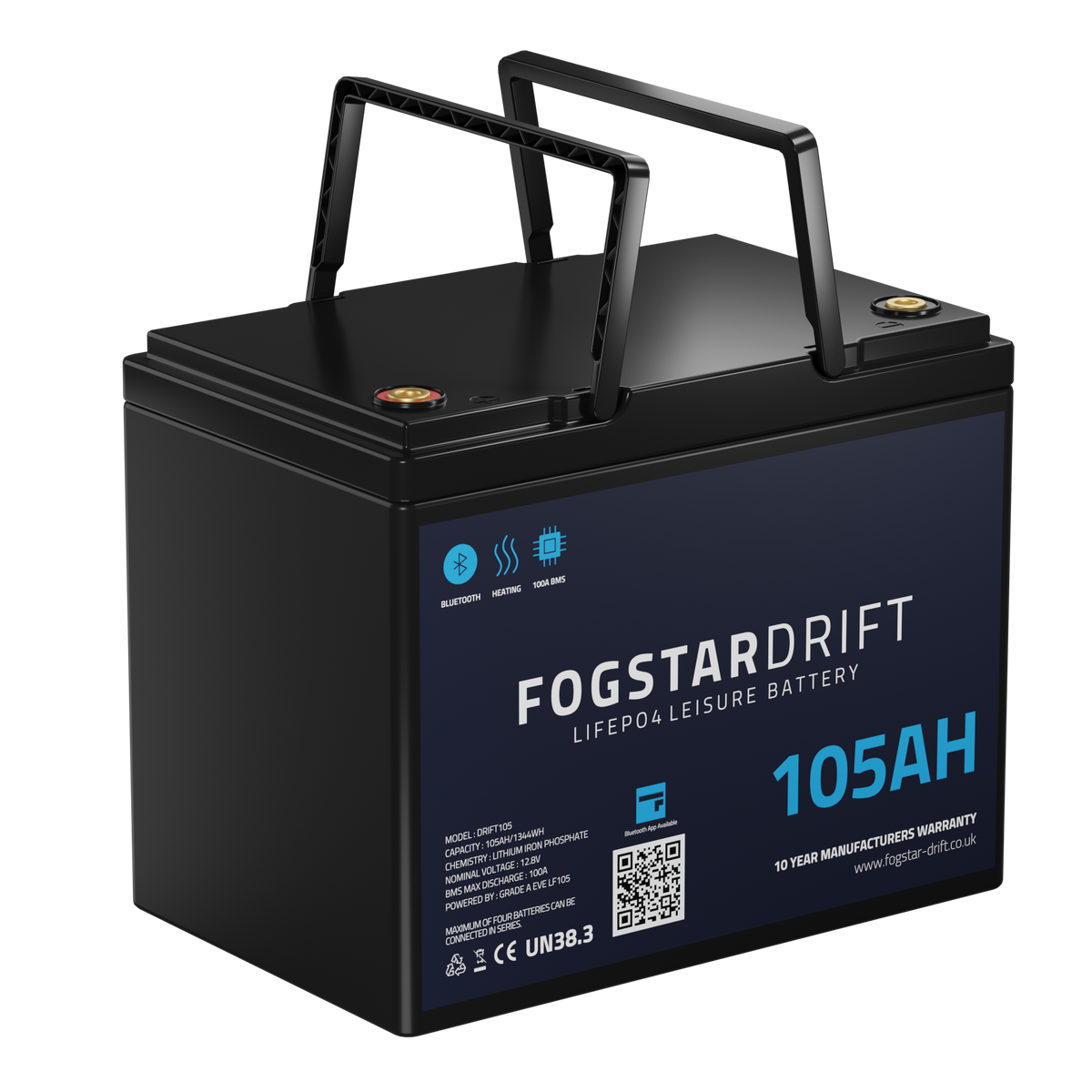 Fogstar Drift 12V 105Ah Slim
